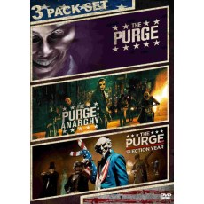 人类清除计划/国定杀路日The Purge1234 四部曲全 4碟DVD收藏版