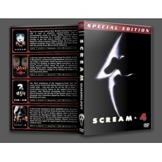 惊声尖叫Scream1-4 经典恐怖片 4碟中文字幕DVD收藏版 韦斯克雷文