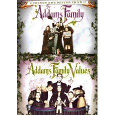 亚当斯一家The Addams Family 1+2 欧美经典奇幻吸血鬼电影 2DVD