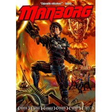 生化人 Manborg (2011)复古风格B级别动作科幻CULT电影 DVD收藏版