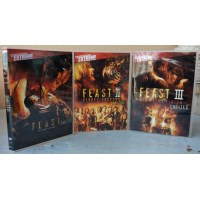 兽餐Feast1-3三部曲 经典欧美重口味恐怖片 中文字幕DVD版