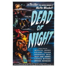 深夜/死亡之夜 Dead of Night (1945)分段式黑白恐怖片 DVD收藏版